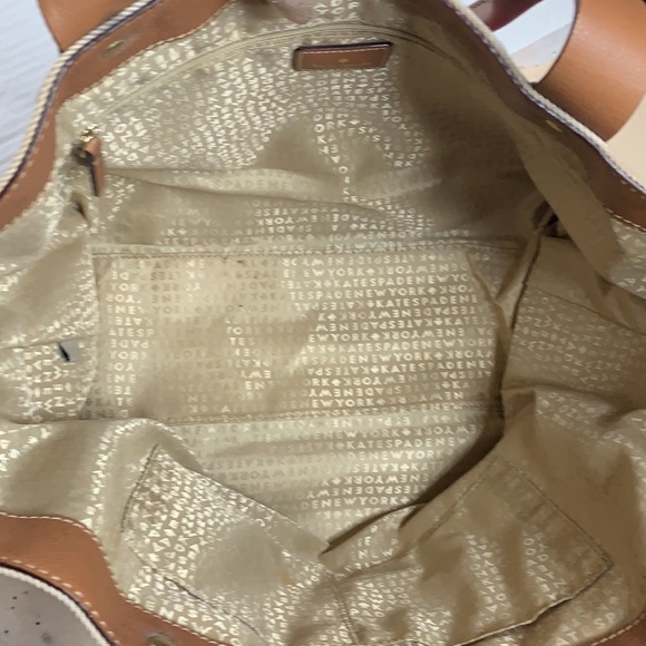 Kate Spade Oak Island Stripe Magazine Tote - Picture 8 of 10